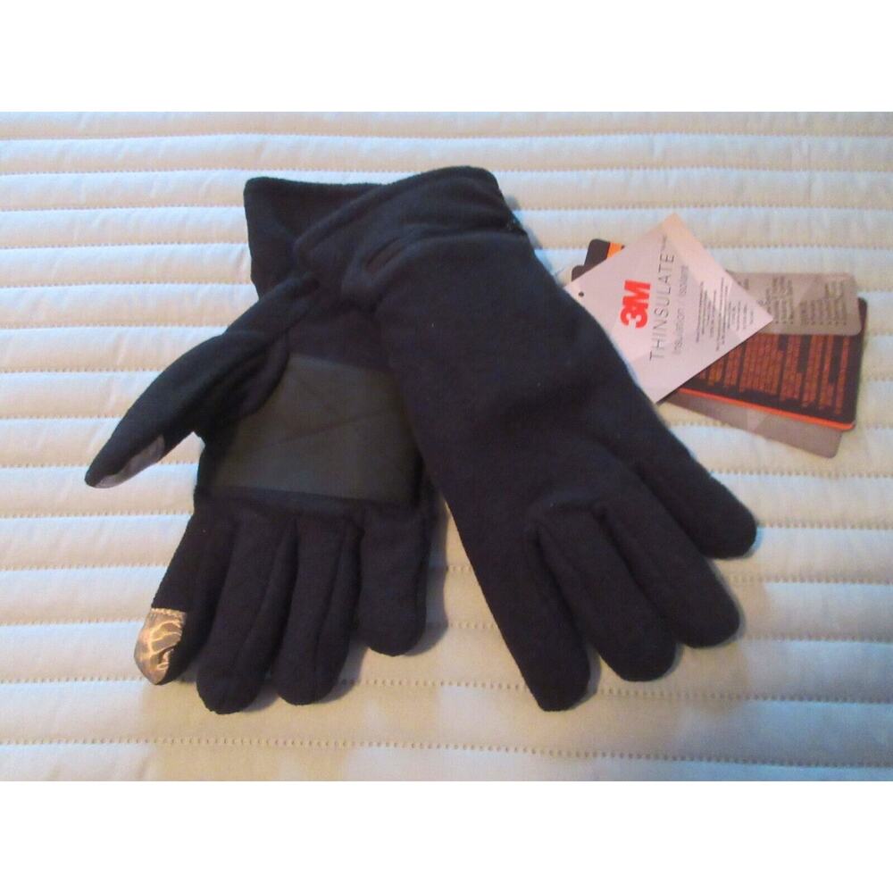 ActionHeat Heated Fleece Gloves Takes 2 AA Batteries Unisex L One Size New